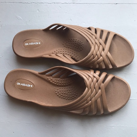Okabashi | Shoes | Okabashi Toffee Womens Venice Slide Sandals | Poshmark